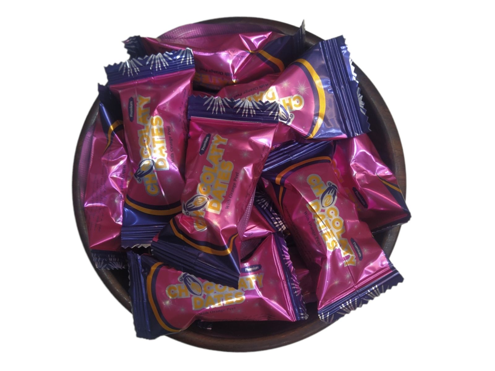 ORANGE PEEL DATES CHOCOLATES 250G
