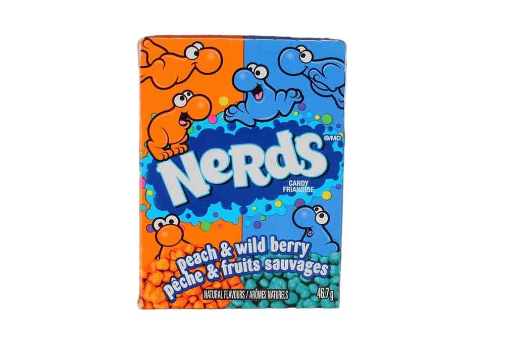 NERDS PEACH & WILD BERRY CRUNCHY CANDY 47G