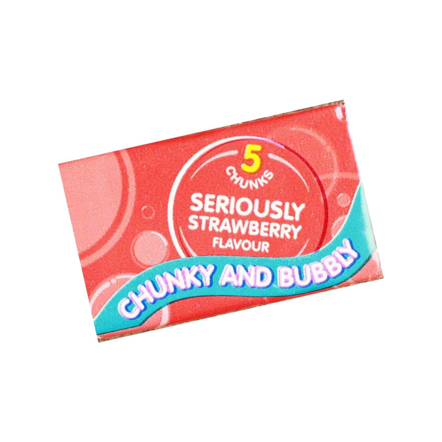 HUBBA BUBBA CHUNKY AND BUBBLY STRAWBERRY FLAVOUR - Image 3