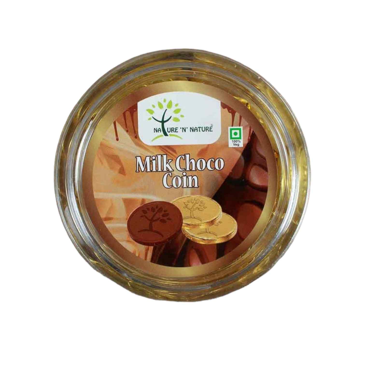 NATURE N NATURE MILK CHOCO COIN 135G