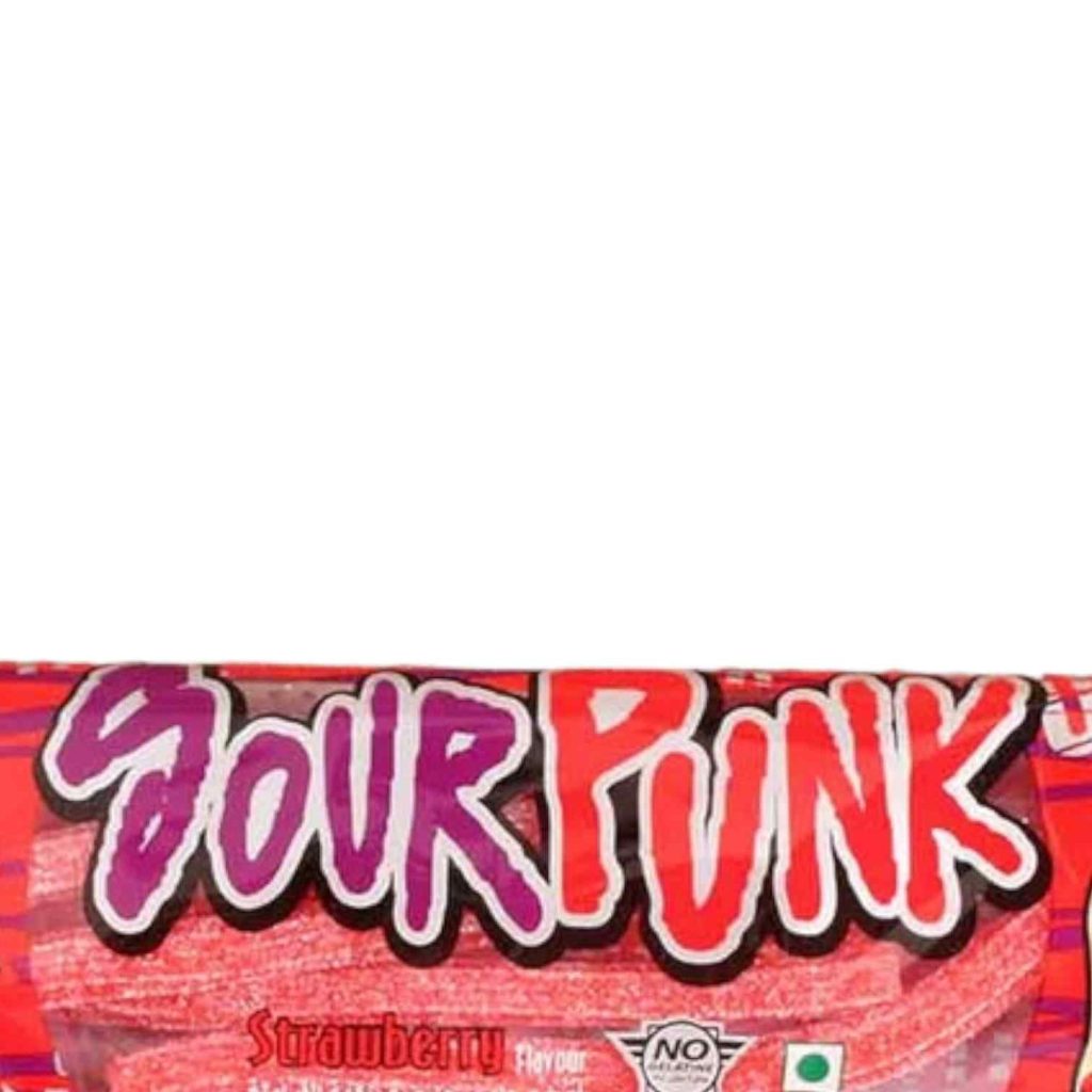 Punk Rocker Candy SOUR PUNK STRAWBERRY FLAVOUR CANDY 40G - Foodish Snacks
