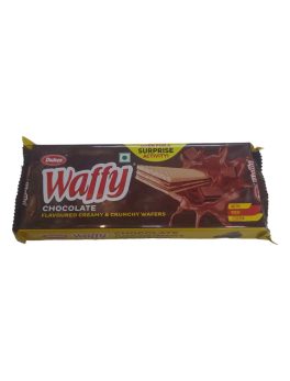 DUKES WAFFY CHOCOLATE FLAVOURED WAFER BISCUITS 60G